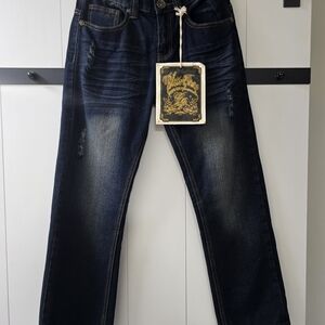 Stylish Dark Blue Kids Jeans
